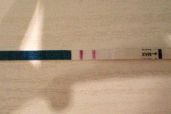 Как выглядит положительный тест на беременность на ранних сроках фото с двумя полосками