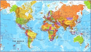 географическая карта