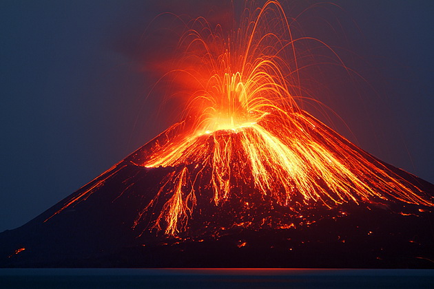 к чему снится извержение вулкана и лава